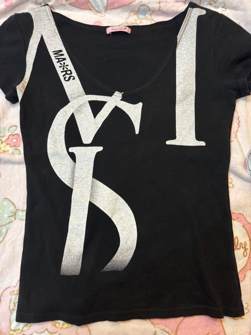MA*RS　Tシャツ　未使用タグ付き　ギャル 平成 GAL egg d.i.a MA*RS Tシャツ 未使用タグ付き ギャル 平成 GAL egg d.i.a