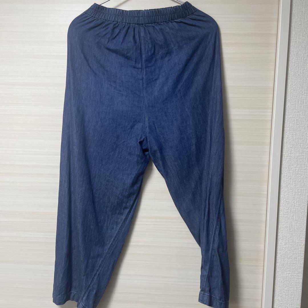 無印　デニムセットアップ MUJI (無印良品) - 無印良品 カポック混 デニムシャツジャケット