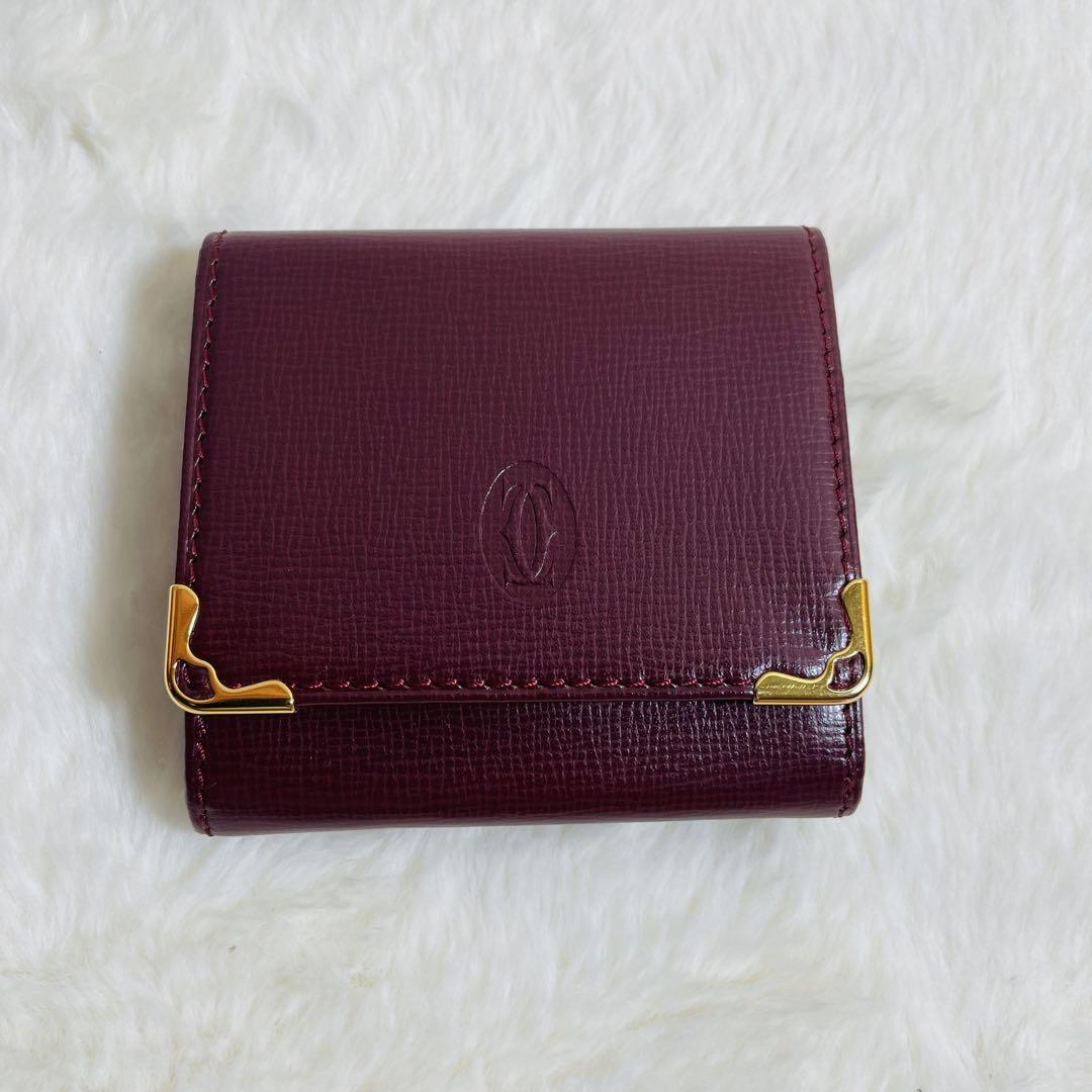 ✨新品未使用・箱保証書付き✨　Cartier コインケース 新品未使用・箱保証書付き カルティエ コインケース マスト