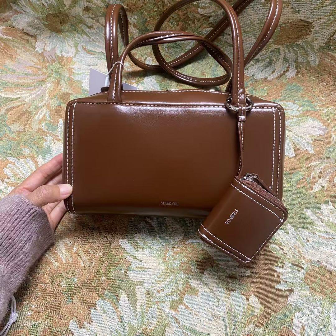 美品】STANDOIL Post Bag ショルダーバッグ /ちゃいろ
