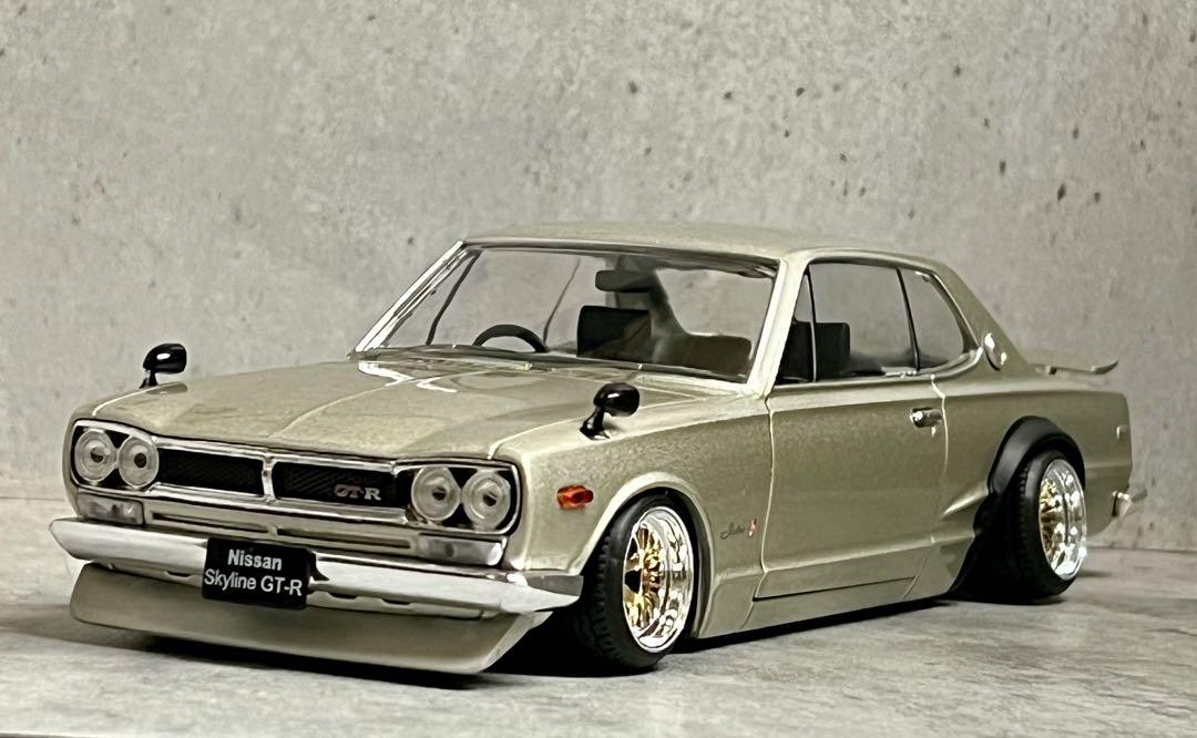 ヨッシー 1/24 国産名車 スカイライン GT-R ハコスカ カスタム 国産名車 1/24 日産 スカイライン GT-R ハコスカ カスタム 旧車