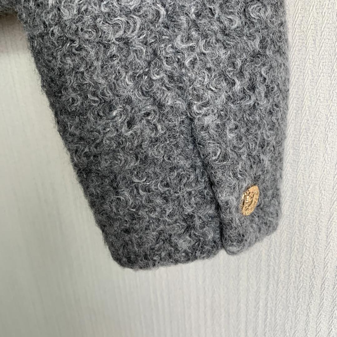 ザラ ★ ブークレ ショート ジャケット XS ZARA 美品