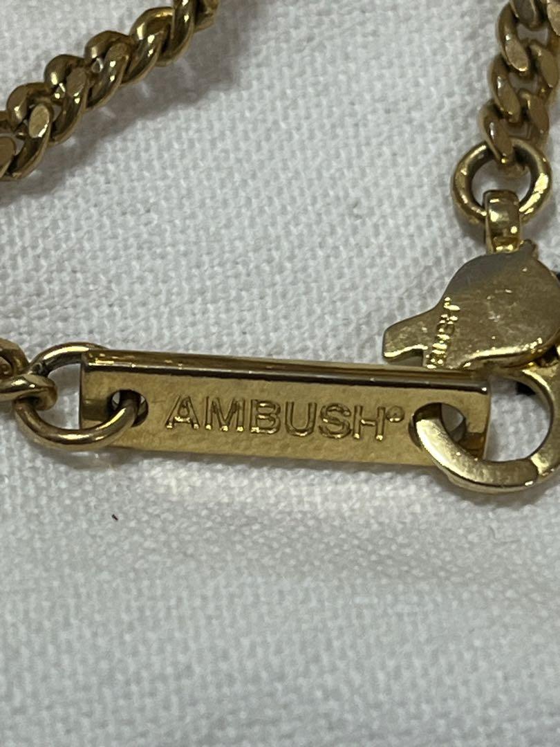 AMBUSH アンブッシュ ライターケース ネックレス ロゴ 金