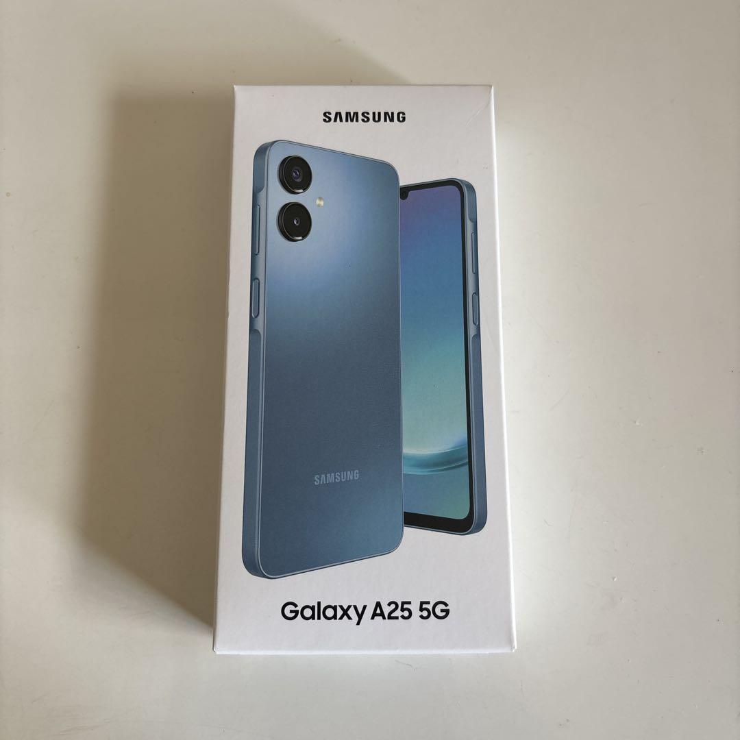 Samsung Galaxy A25 5G 本体 blue - メルカリ