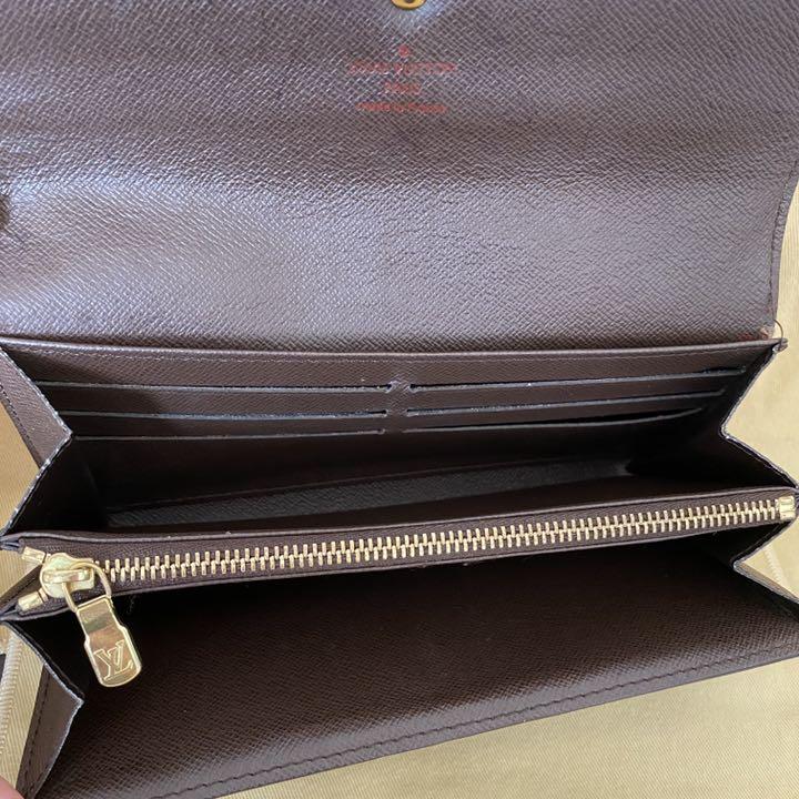 イユ・サラ ルイヴィトン ポルトフォイユ サラ VxKSE-m54086808141 ダミエ 長財布 ℂのがいくつ