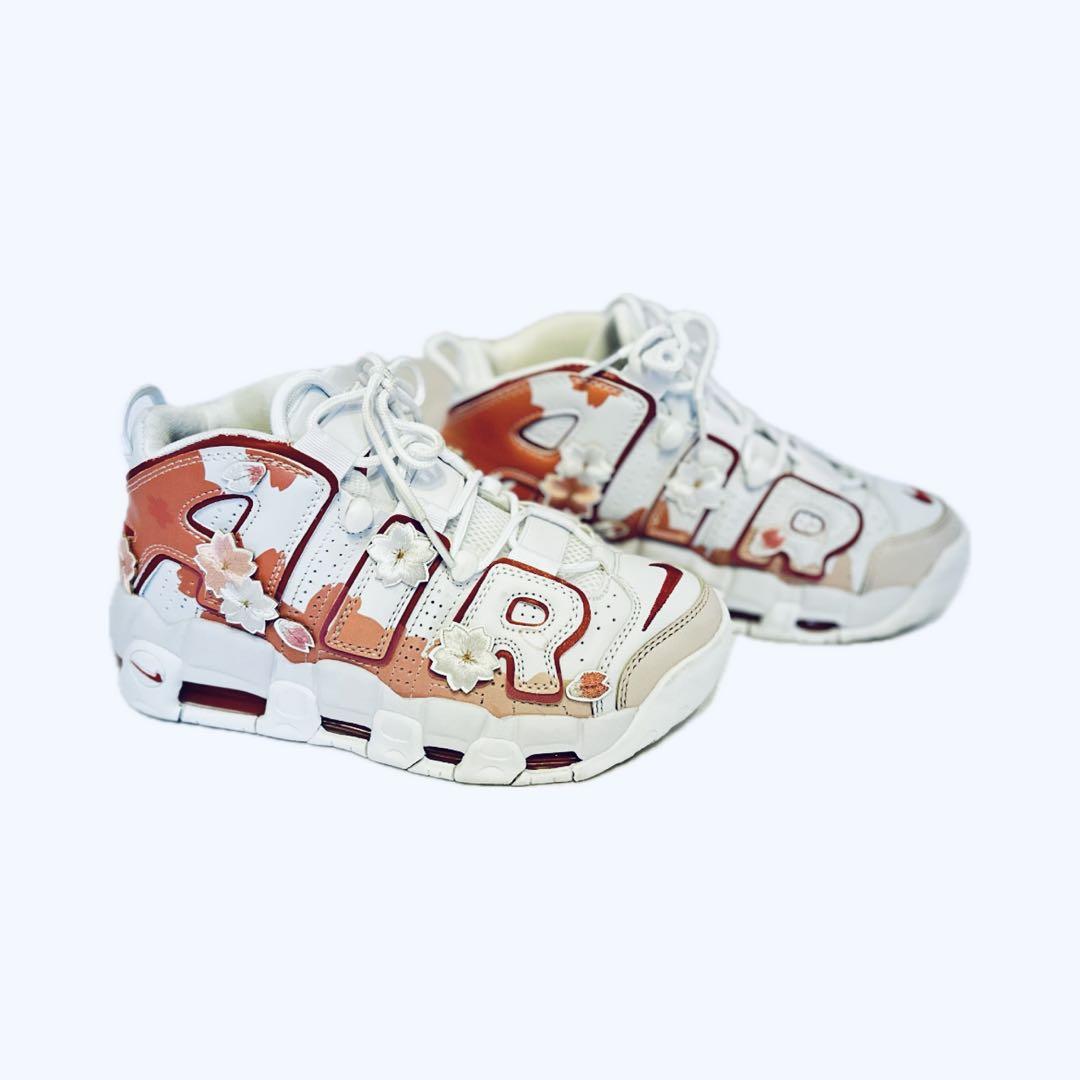 Nike 桜 ナイキ エア モアアップテンポ カスタム