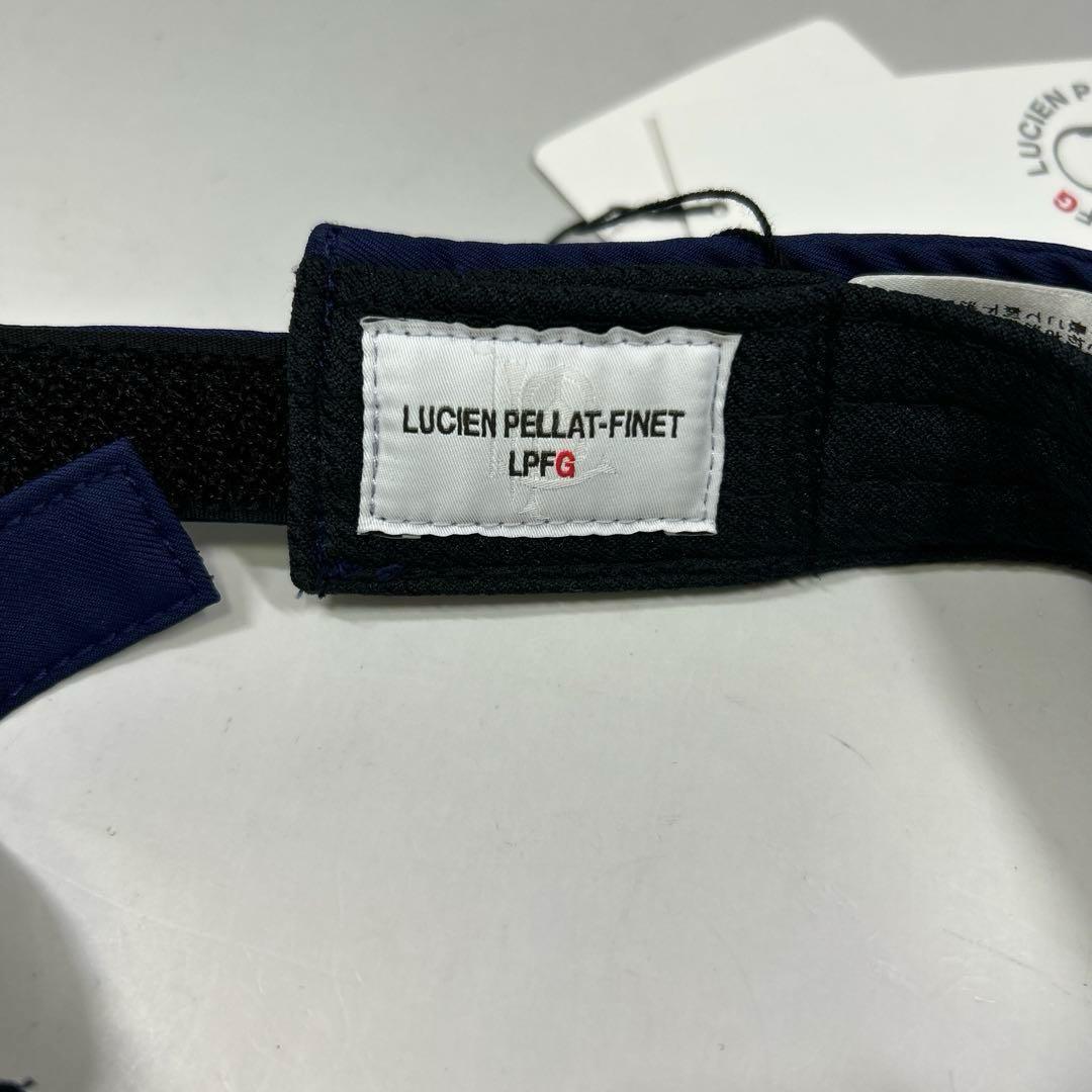 LPFG ルシアンペラフィネ　ネイビー スカルロゴ サンバイザー フリーサイズ