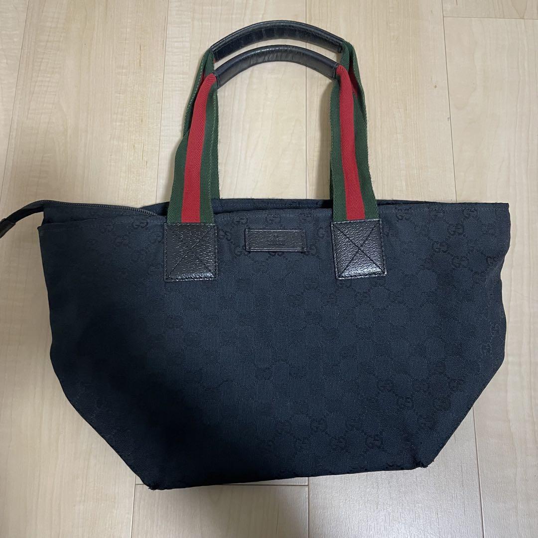 GUCCI グッチ シェリーライン GGキャンバス トートバッグ