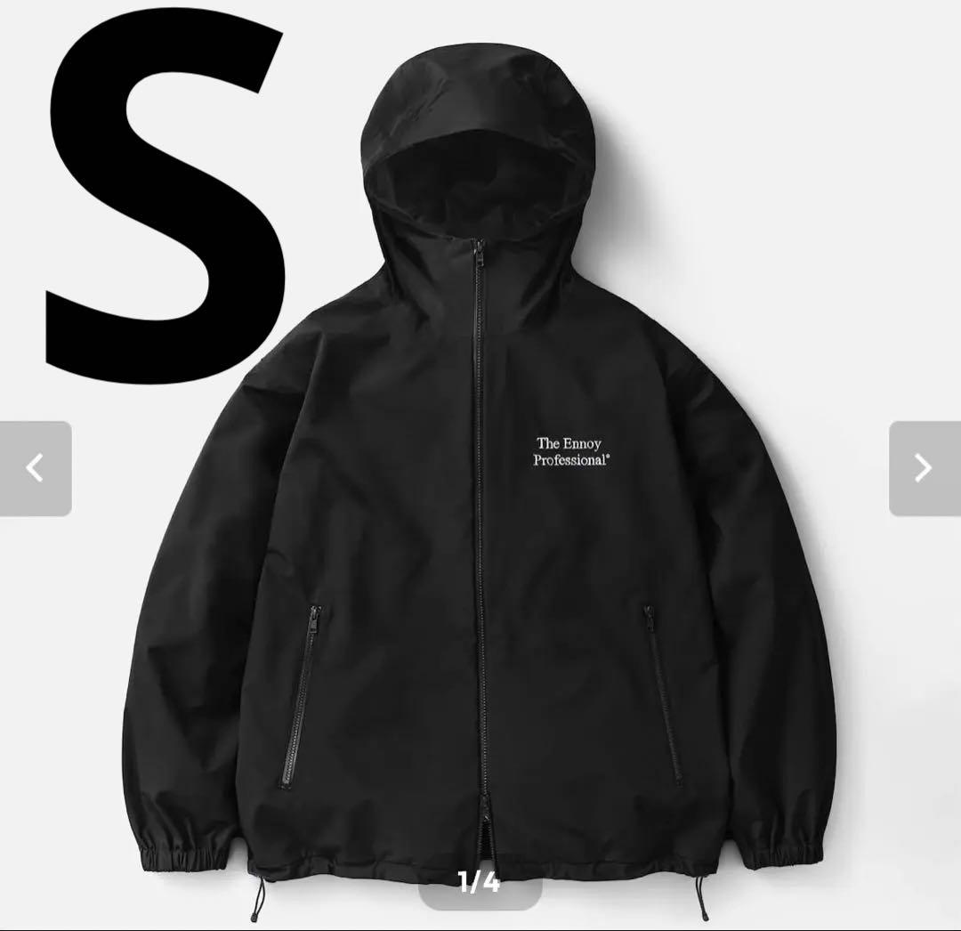 【S】ennoy - 3LAYER SHELL HOODIE (BLACK)