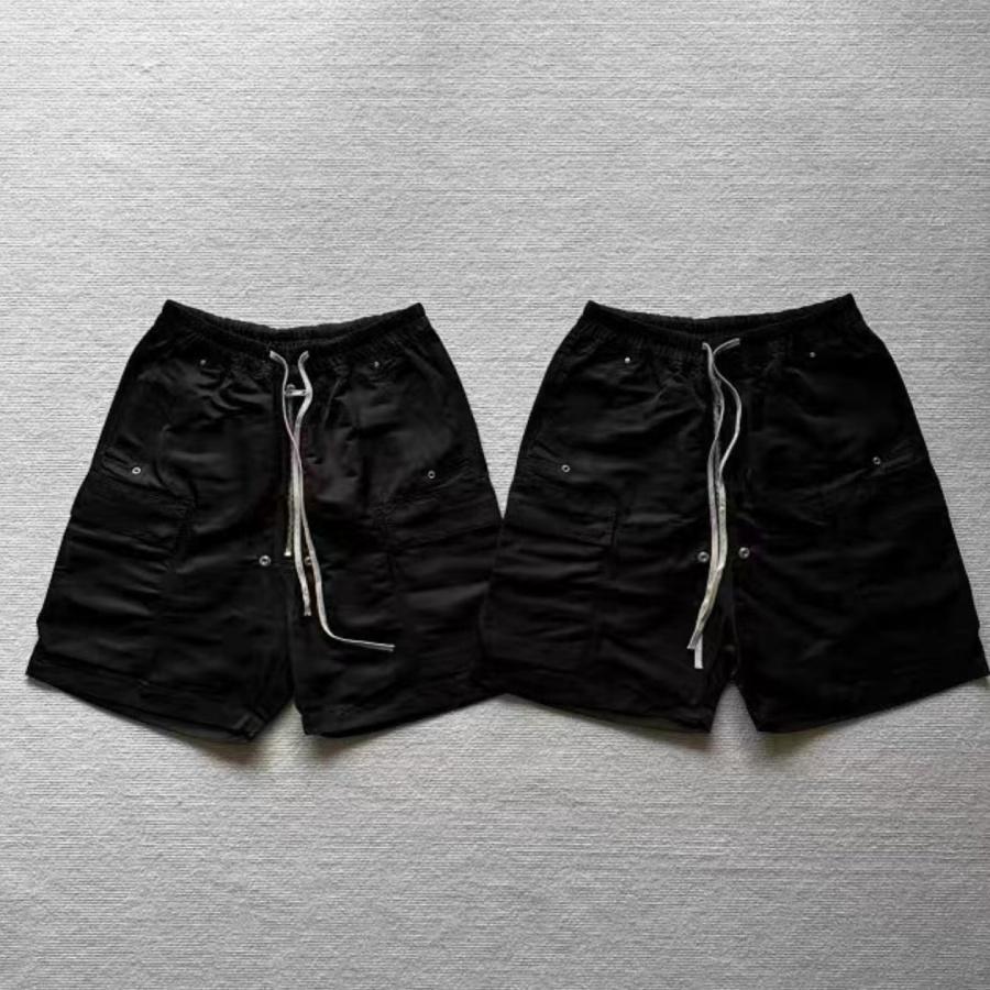 Rick Owens マルチポケット付きワークショートパンツ 48サイズ