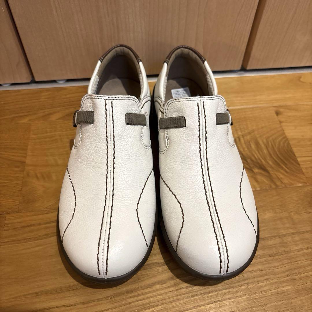 美品　ACHILLES SORBO 23.0 3E 本革　アキレスソルボ　白