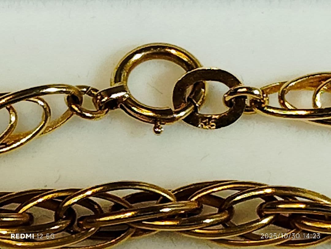 K18 スクリューチェーンネックレス 40cm 21.9g K18 スクリューチェーンネックレス 40cm 21.9g