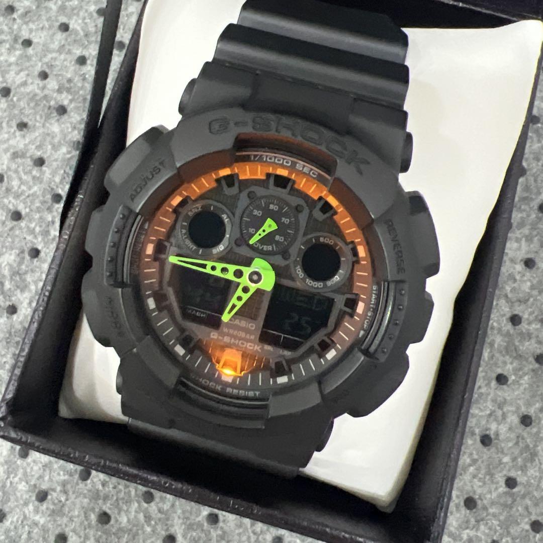 希少品 電池交換済 G-SHOCK 5081-JA GA-100-C 腕時計
