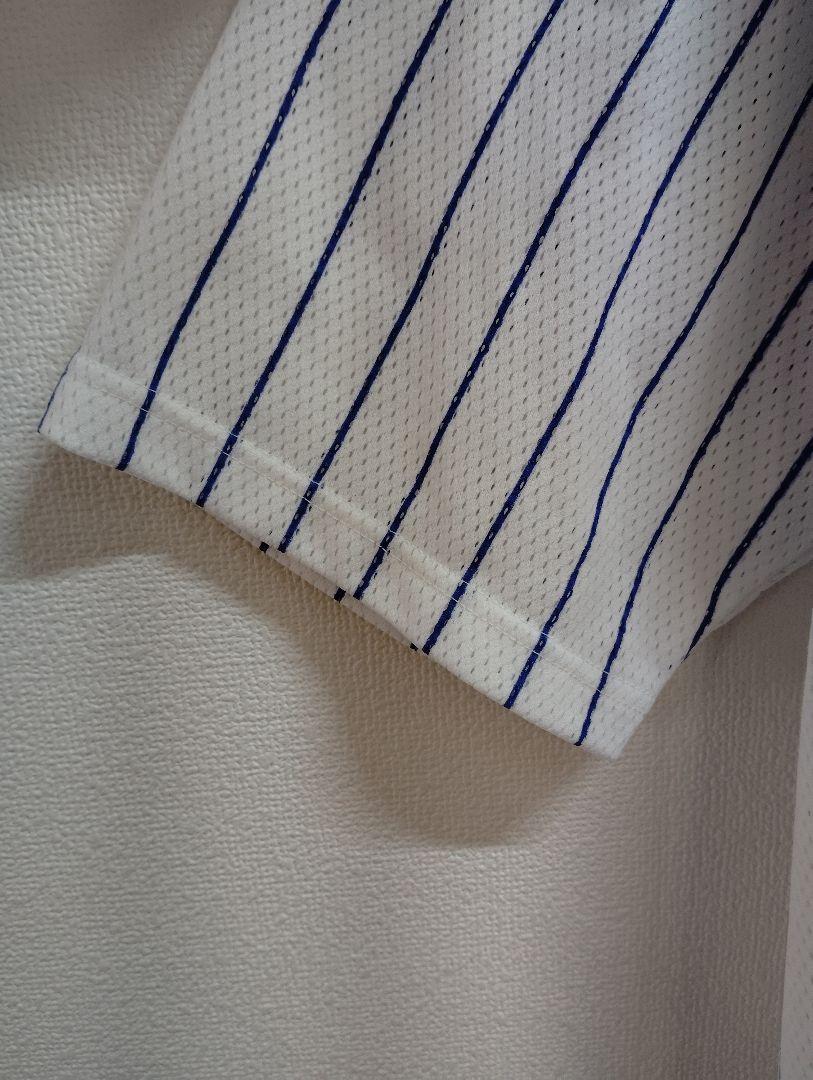 美品 BayStars ストライプ ユニフォーム F