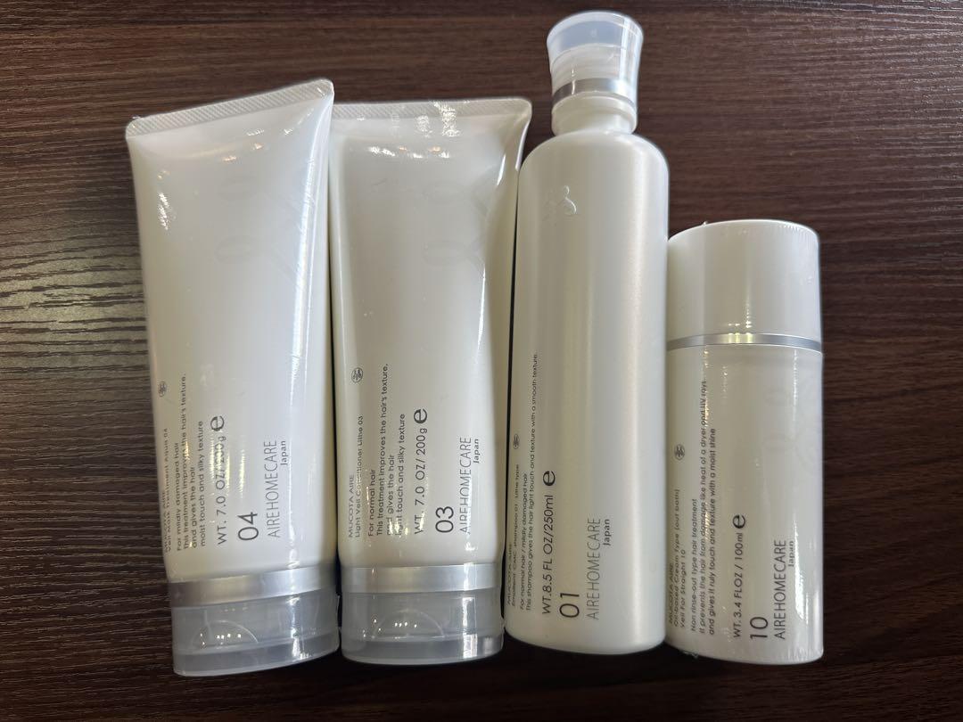 MUCOTA AIRE ヘアケアセット 01 03 04 10