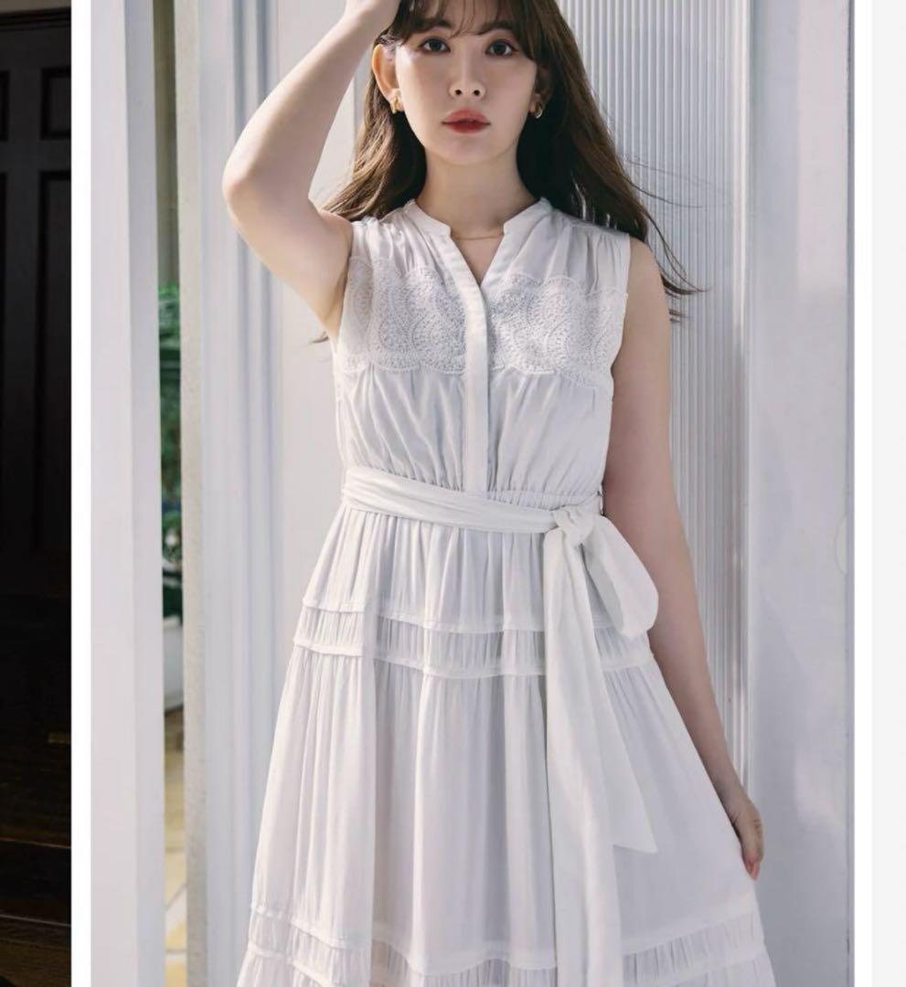 Scala Lace-Trimmed Dress タグつき　herlipto
