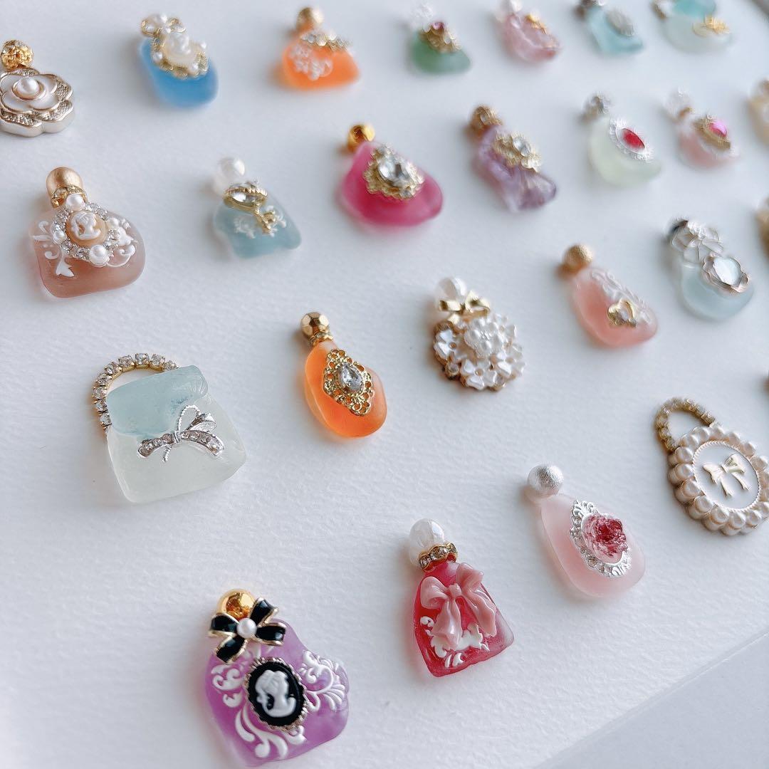 シーグラスアート 1点限定 オシャレ プリンセス 香水 化粧品