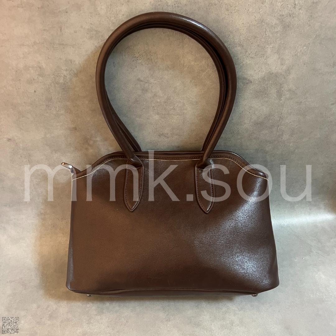 archive y2k brown 刺繍 ワッペン hand bag ブラウン archive y2k brown 刺繍 ワッペン hand bag ブラウン - メルカリ