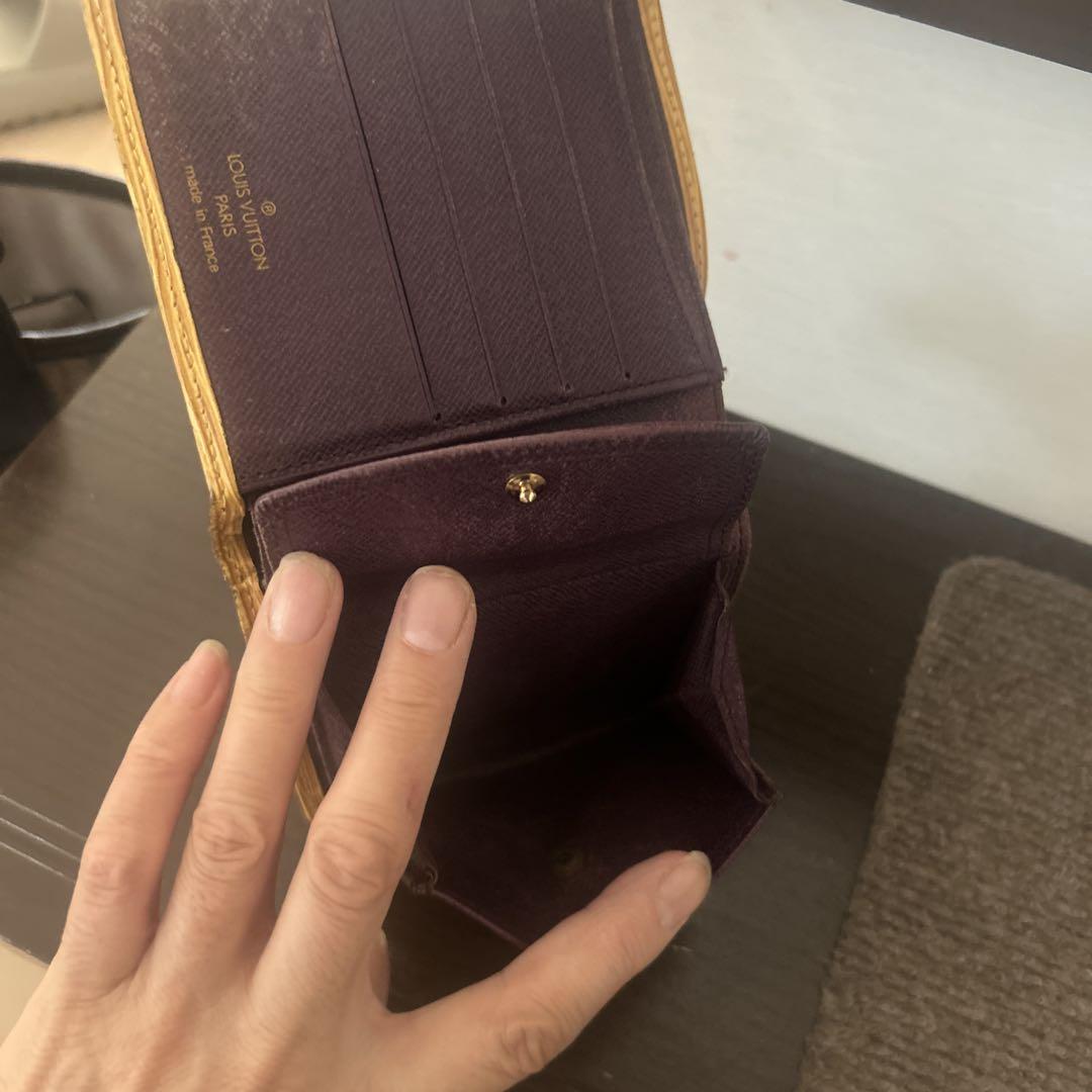 LOUIS VUITTON エピレザー 二つ折りミニ手帳 Louis Vuitton エピレザー 二つ折り財布 イエロー - メルカリ