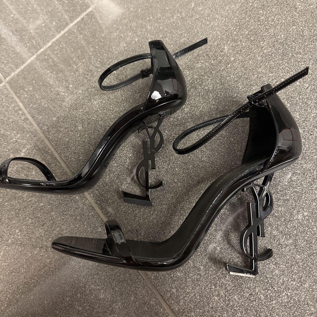 訳ありSAINT LAURENT オピウム サンダル ハイヒール - メルカリ