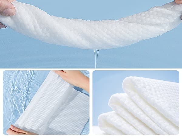 ✨ 使い捨て圧縮タオル 40枚入 大きい 厚手 フェイスタオル 洗顔タオル