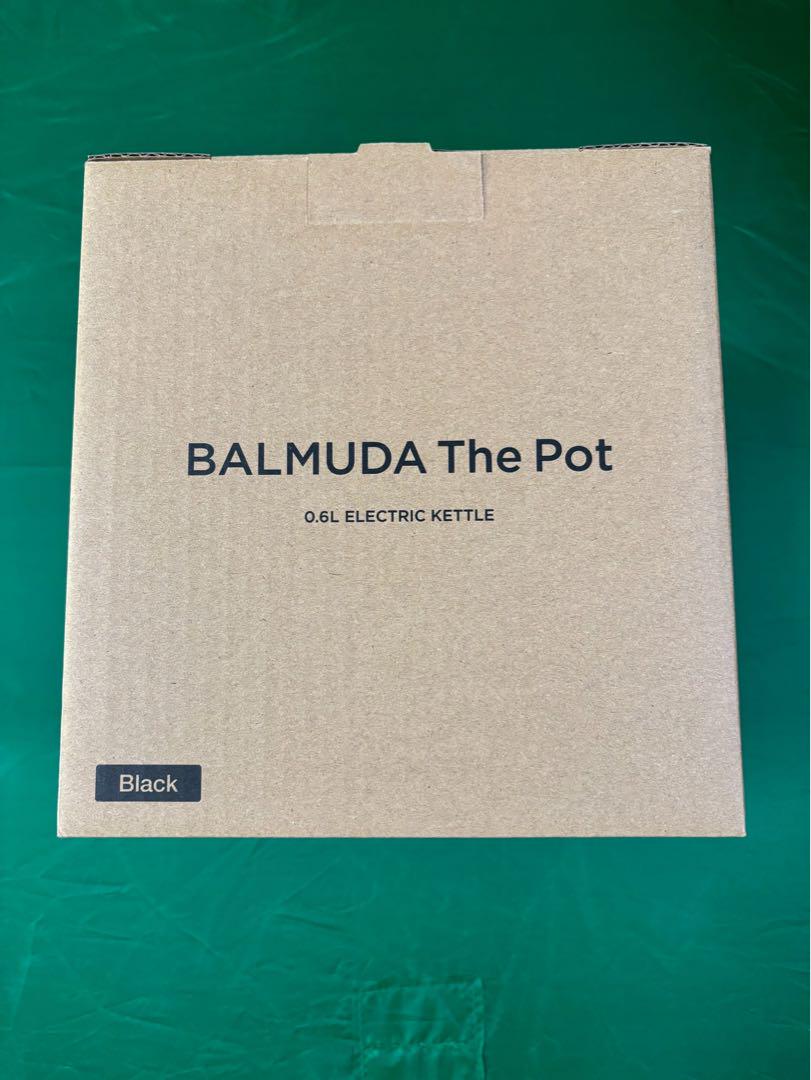 新品未使用　BALMUDA The Pot ブラック 0.6L 電気ケトル