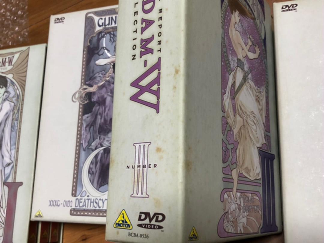 ガンダムW DVD BOX 劇場版 HdaVf-m54106954549 在庫超特価