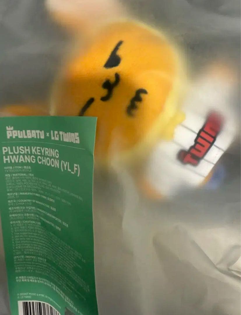 TXT トゥバ プルバトゥ　ヨンジュン ぬいぐるみ LGTWINS キーリング