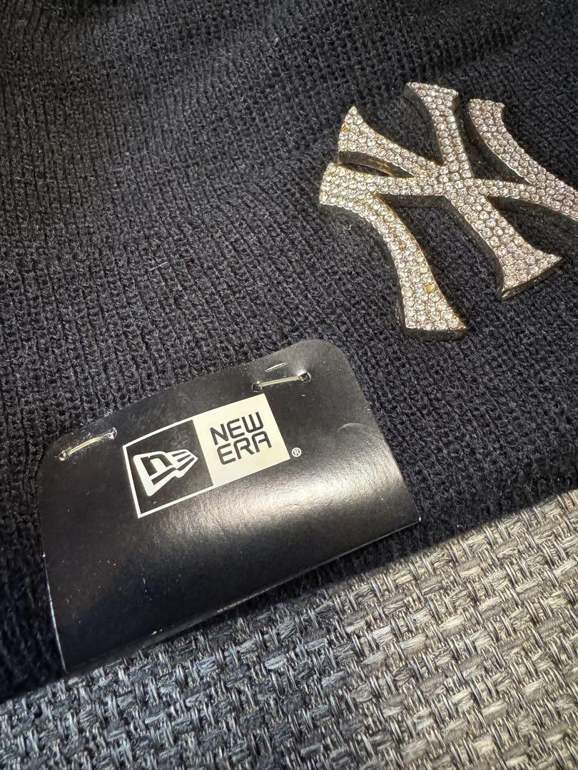 NEW ERA NYロゴ クリスタルニット帽