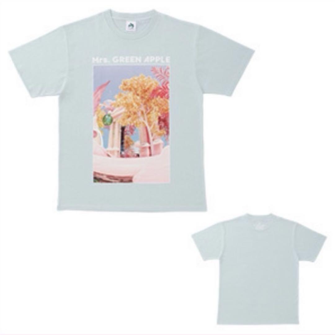 Mrs. GREEN APPLE Tシャツ Mサイズ　Utopia Mrs.GREEN APPLE Utopia ツアーTシャツ サイズM - メルカリ