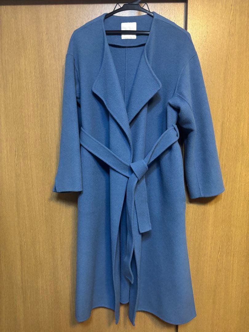 Spick & Span ビーバーフォールドラペルコート北川景子さん着用 Spick&Span 19AW 北川景子着用 ビーバーフォールドラペルコート