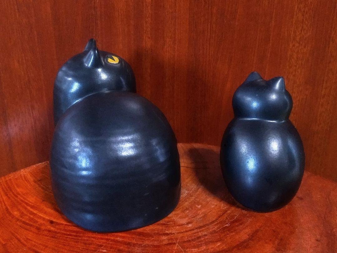リサラーソン マイ＆ミア オールブラック 2点セット 北欧