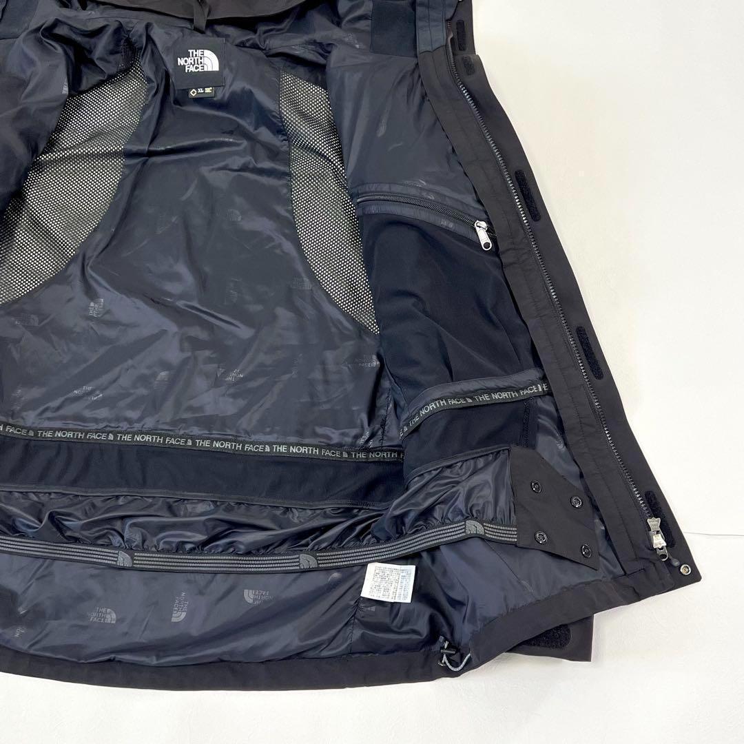 ザノースフェイス マウンテンジャケット ゴアテックス フード ブラック XL ザノースフェイス マウンテンジャケット ゴアテックス フード ブラック XL