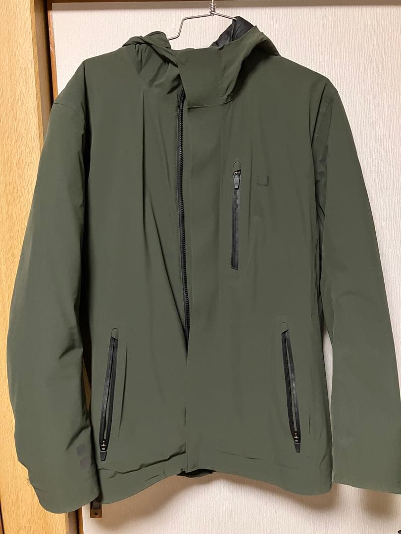 UBER UBR regulator hooded jacket カーキM