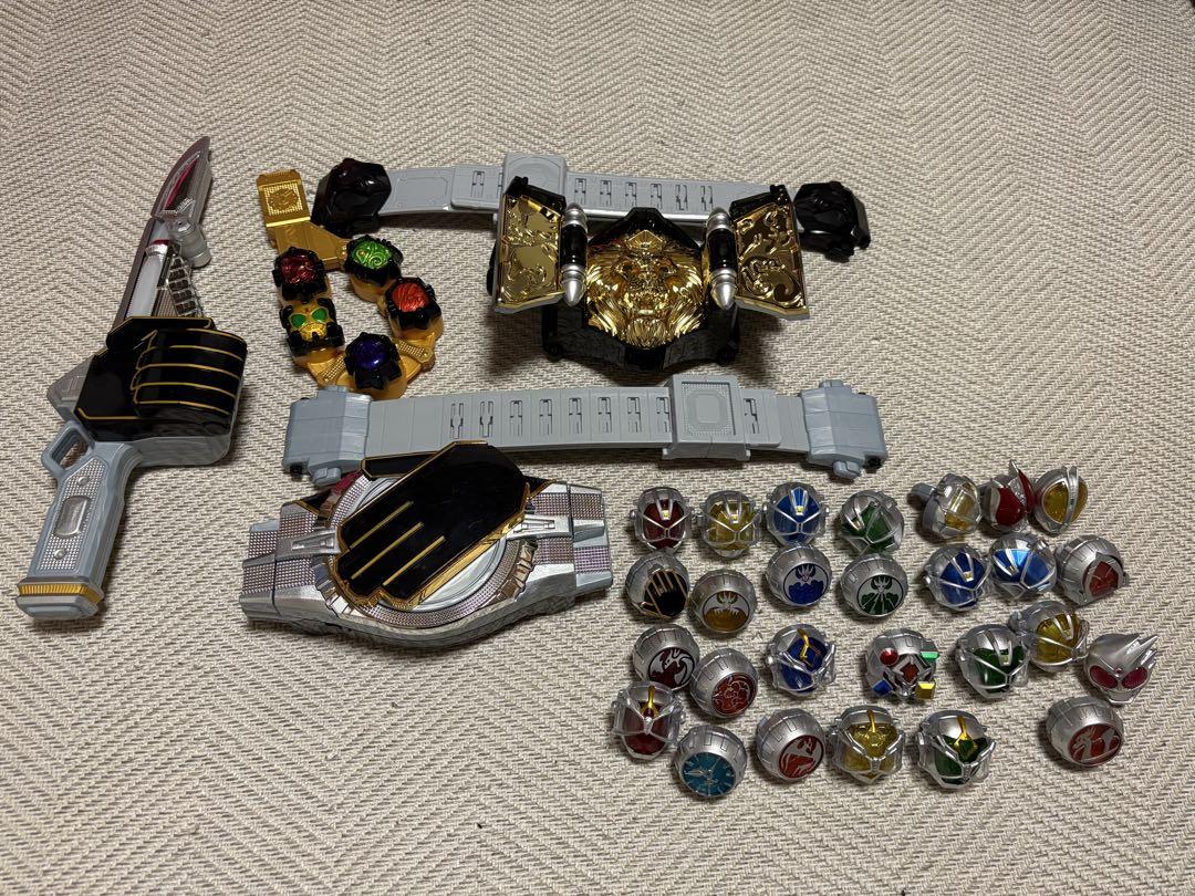 仮面ライダーウィザード 変身ベルトセットやや傷や汚れあり