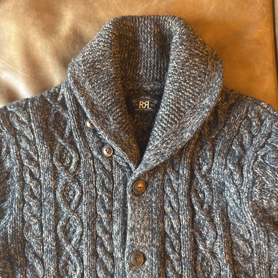 RRL ニット　カーディガン