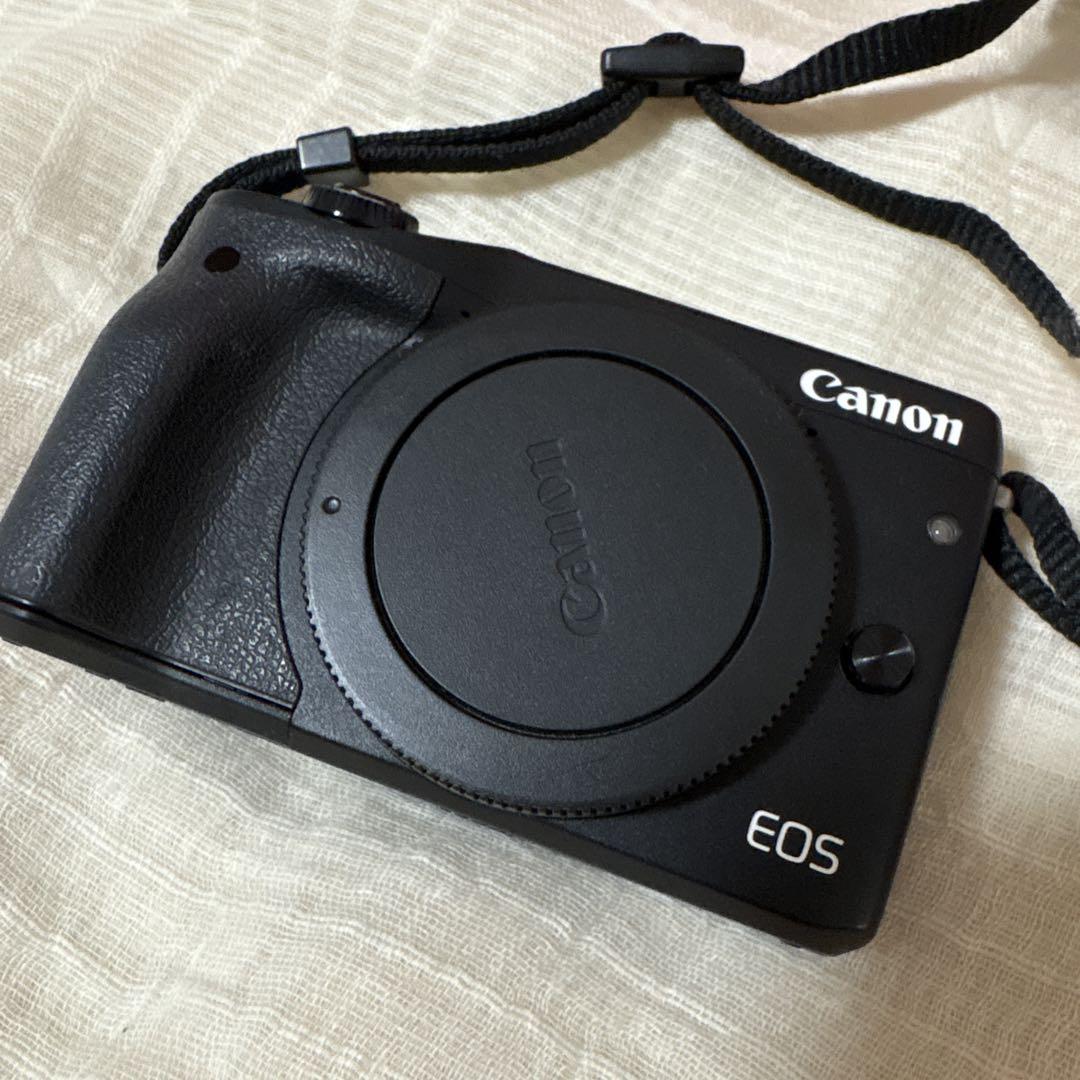 【ジャンク品】Canon EOS M3 ミラーレスカメラ　レンズ２本