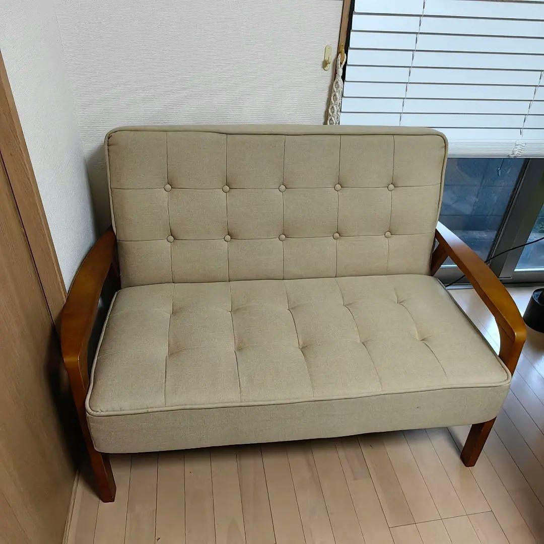 2人掛け ソファ 　ニトリ ルッキ