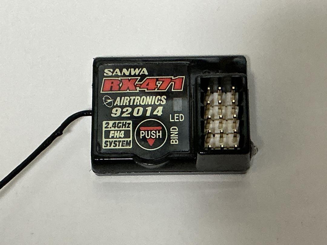 SANWA RX-471 受信機 4チャンネル 2.4GHz - メルカリ