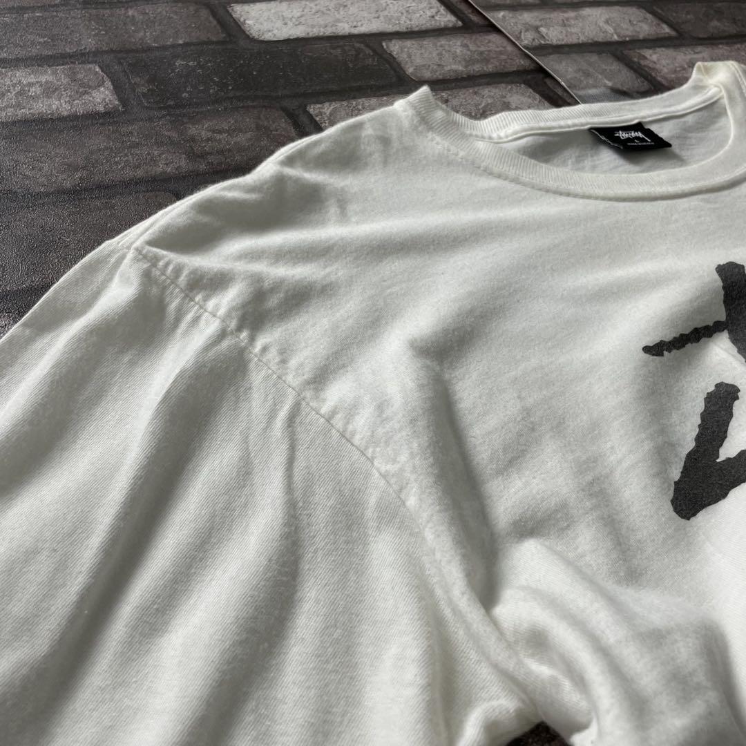 Stussy L/S Tee World tour white Mexico L