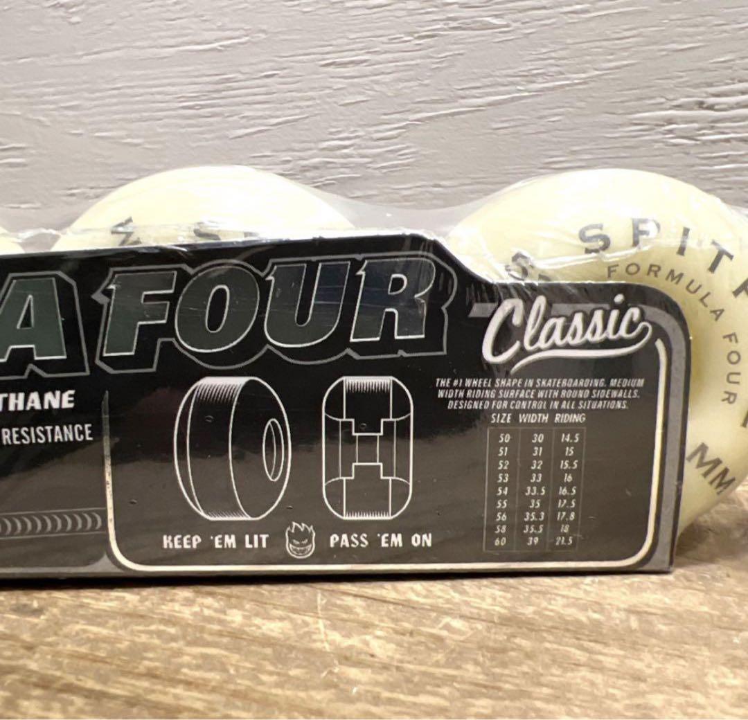 スケートボード SPITFIRE FORMULA FOUR 99 DURO 53mm