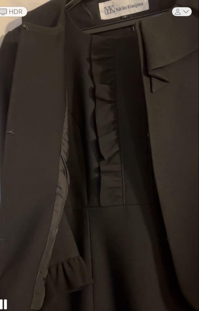 ユキコキミジマ　ブラックフォーマル　喪服