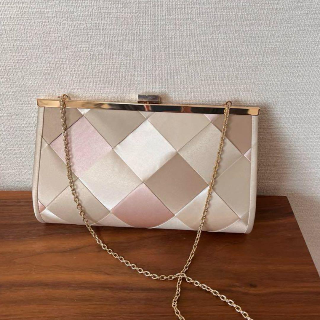美品】VIA BUS STOP パーティーバック クラッチバック 結婚式