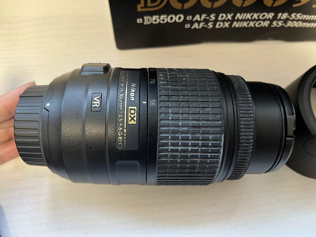 Nikon d5500 ダブルズームレンズキット