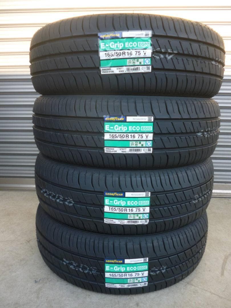 2025年製 新品4本　グッドイヤー　EG02 165/50R16