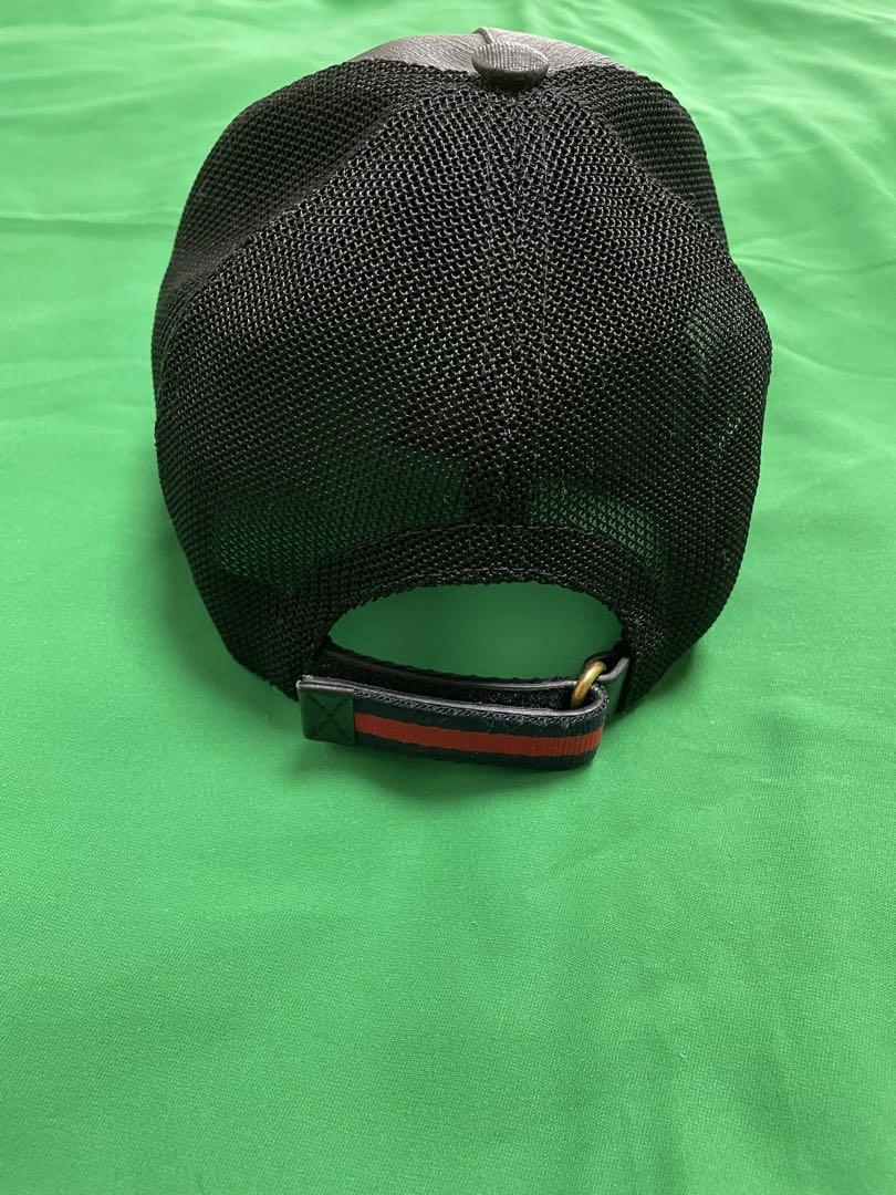GUCCI  キングスネーク　キャップ　黒L