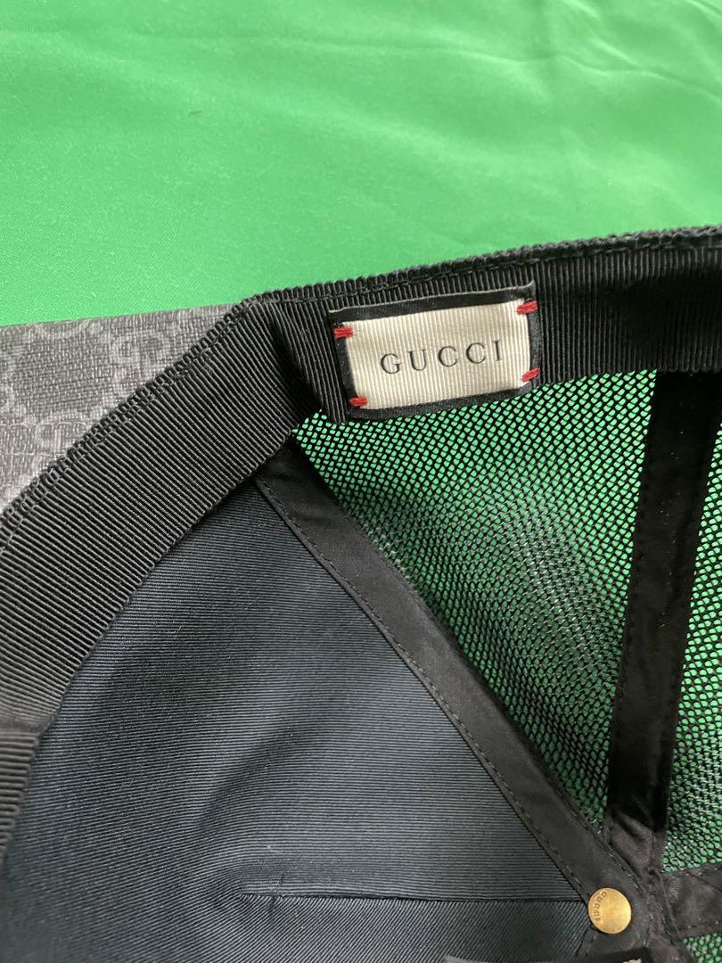 GUCCI  キングスネーク　キャップ　黒L