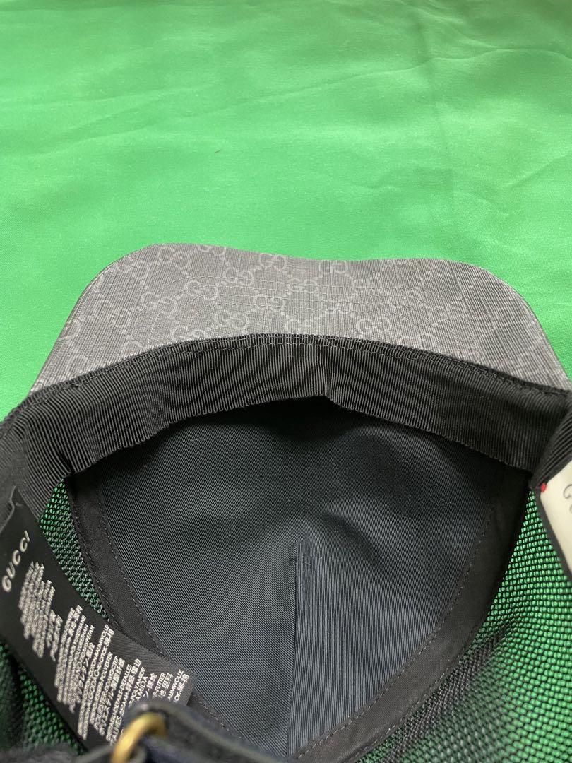 GUCCI  キングスネーク　キャップ　黒L