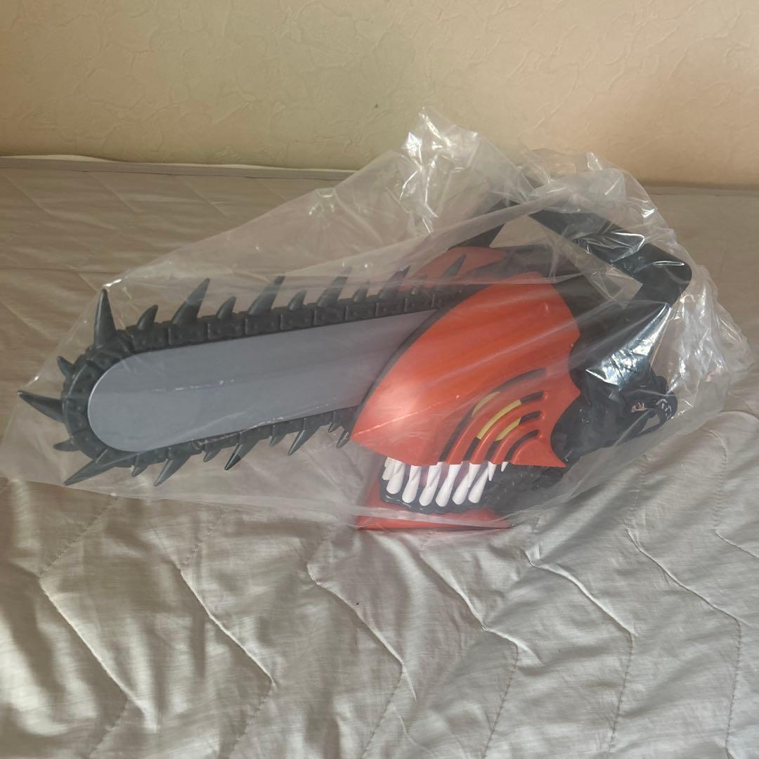 チェンソーマンヘッド型ポップコーンボックス新品、♥