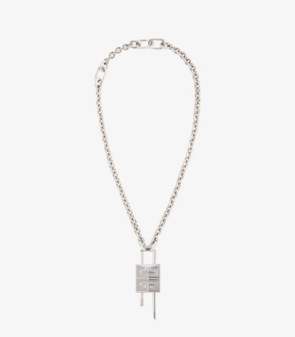 givenchy ロックネックレススモール 4Gロゴ イタリア製